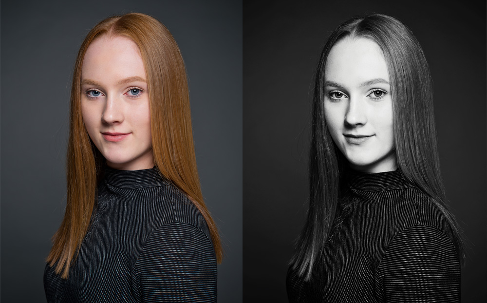 Actors headshots Nottingham photography studio